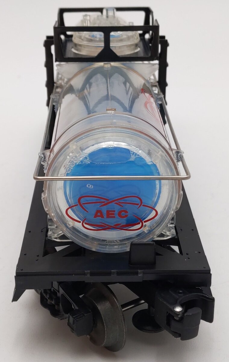 Lionel 6-16153 O Gauge AEC Reactor Fluid Tank Car #6515-1 (Blue) EX/Box