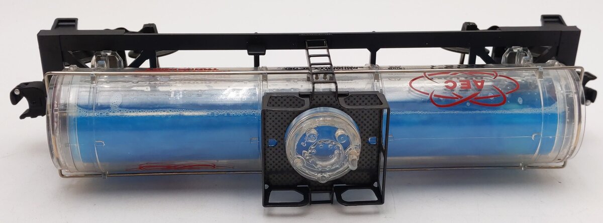 Lionel 6-16153 O Gauge AEC Reactor Fluid Tank Car #6515-1 (Blue) EX/Box