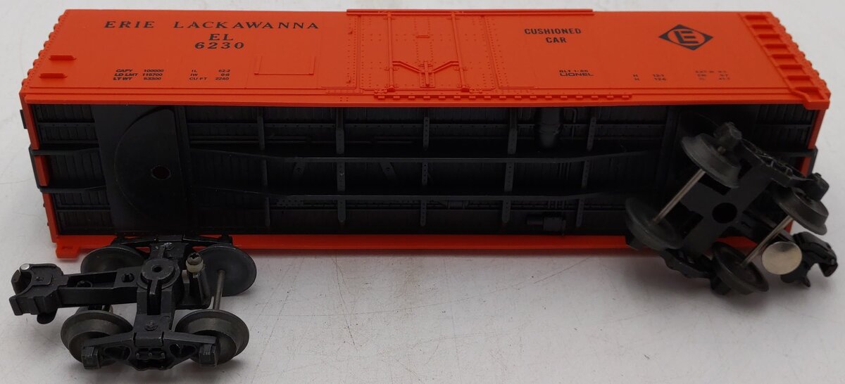 Lionel 6-6230 O Gauge Erie Lackawanna Refrigerator Car #6230
