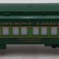 Lionel 6-9533 O Gauge Southern "Stonewall Jackson" Crescent Passenger Car #9533 EX/Box