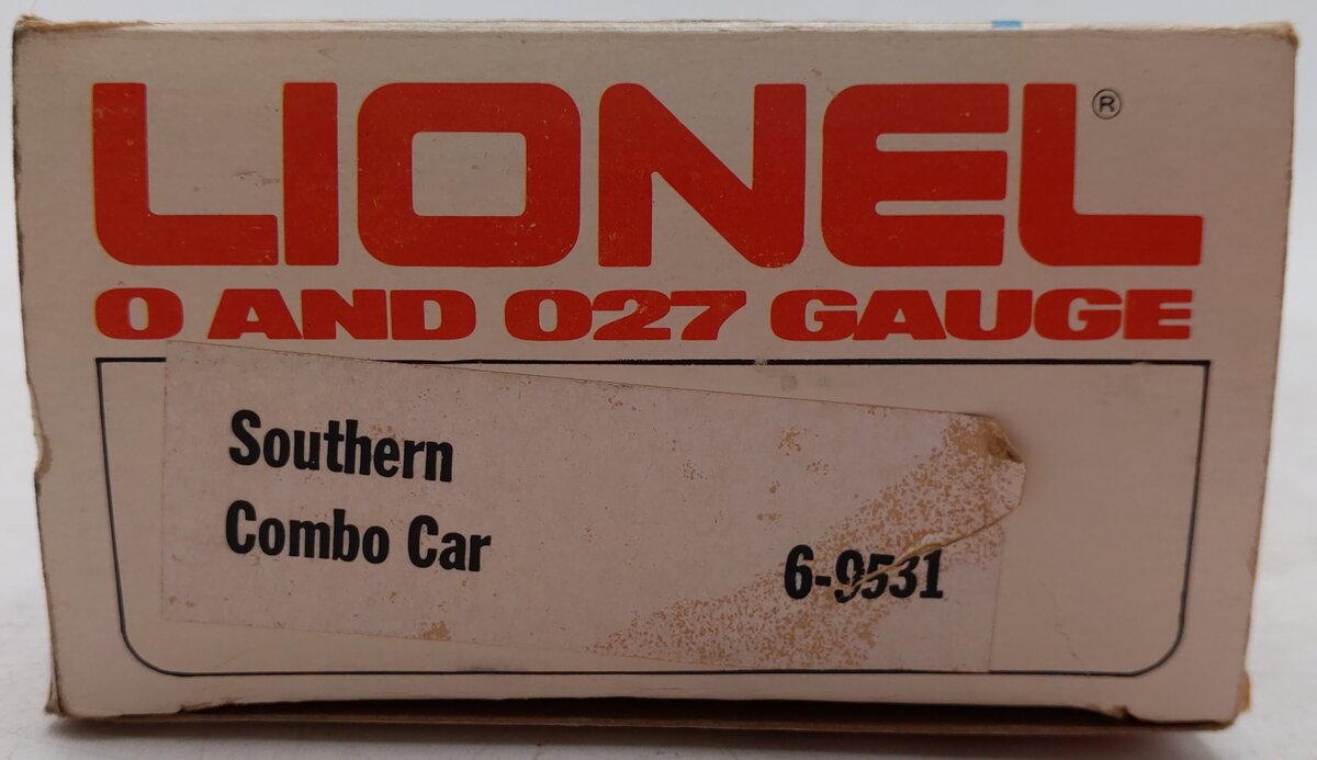 Lionel 6-9531 O Gauge Southern Crescent Limited "Andrew Pickens" Combo Car #9531 EX/Box
