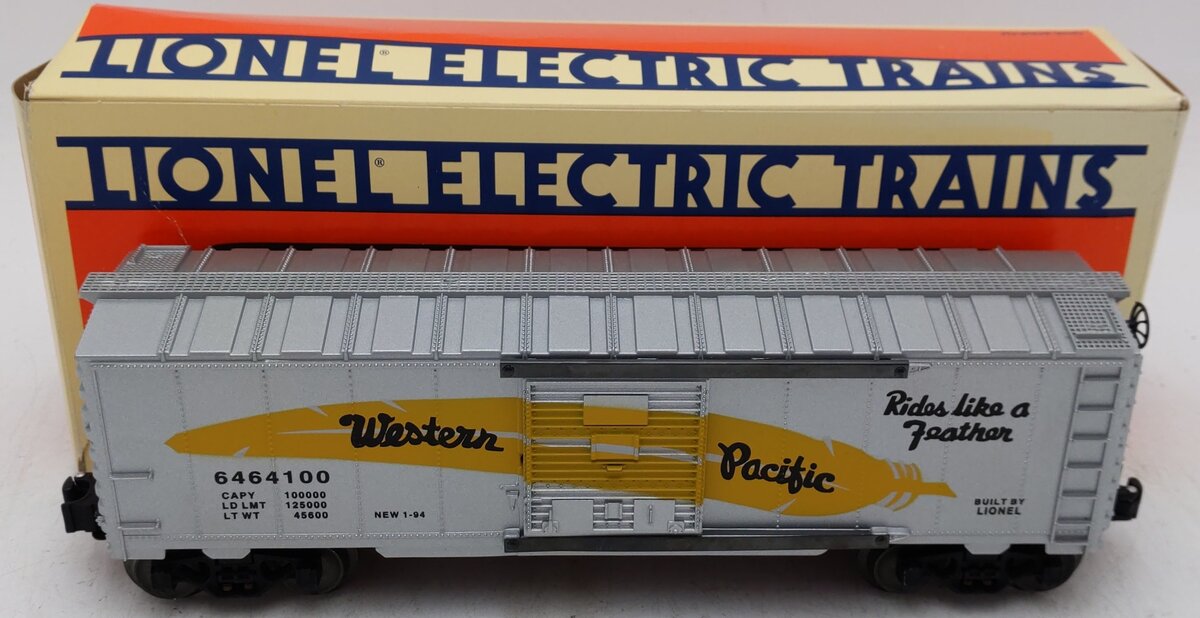Lionel 6-19248 O Gauge Western Pacific Boxcar #6464 EX/Box