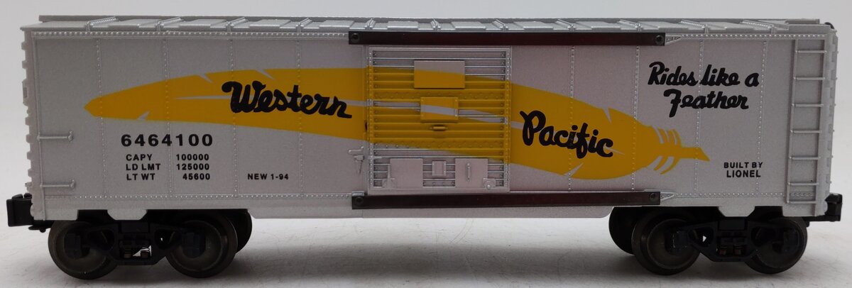 Lionel 6-19248 O Gauge Western Pacific Boxcar #6464 EX/Box