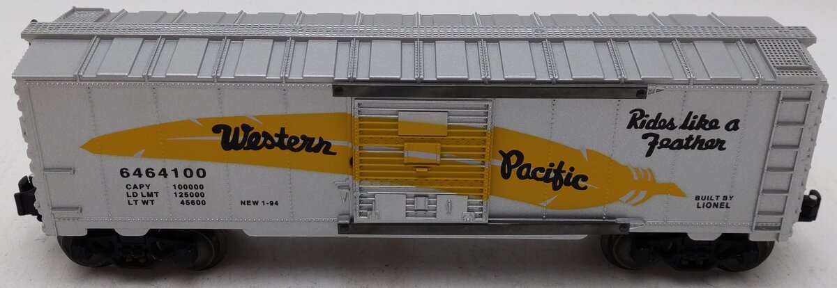 Lionel 6-19248 O Gauge Western Pacific Boxcar #6464 EX/Box