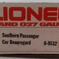 Lionel 6-9532 O Gauge Southern Crescent "P.G.T. Beauregard" Passenger Car #9532 EX/Box