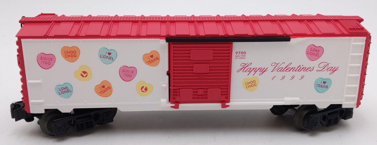 Lionel 6-26235 O Gauge Happy Valentines Day 1999 Boxcar #9700 LN/Box