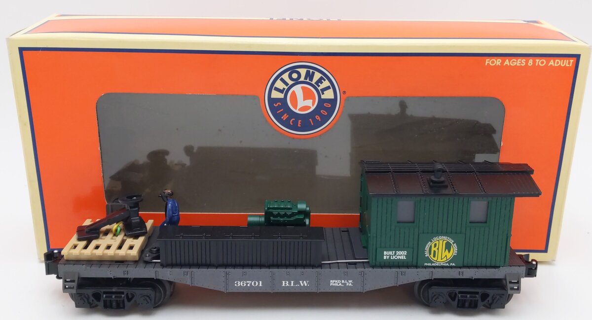Lionel 6-36701 O Gauge Baldwin Locomotive Works Welding Car LN/Box