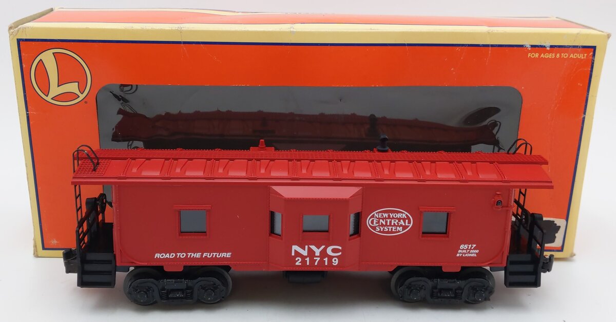 Lionel 6-19782 O Gauge New York Central Bay Window Caboose EX/Box