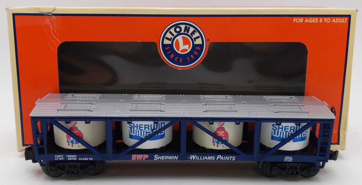 Lionel 6-29411 O Gauge Sherwin-Williams Vat Car LN/Box