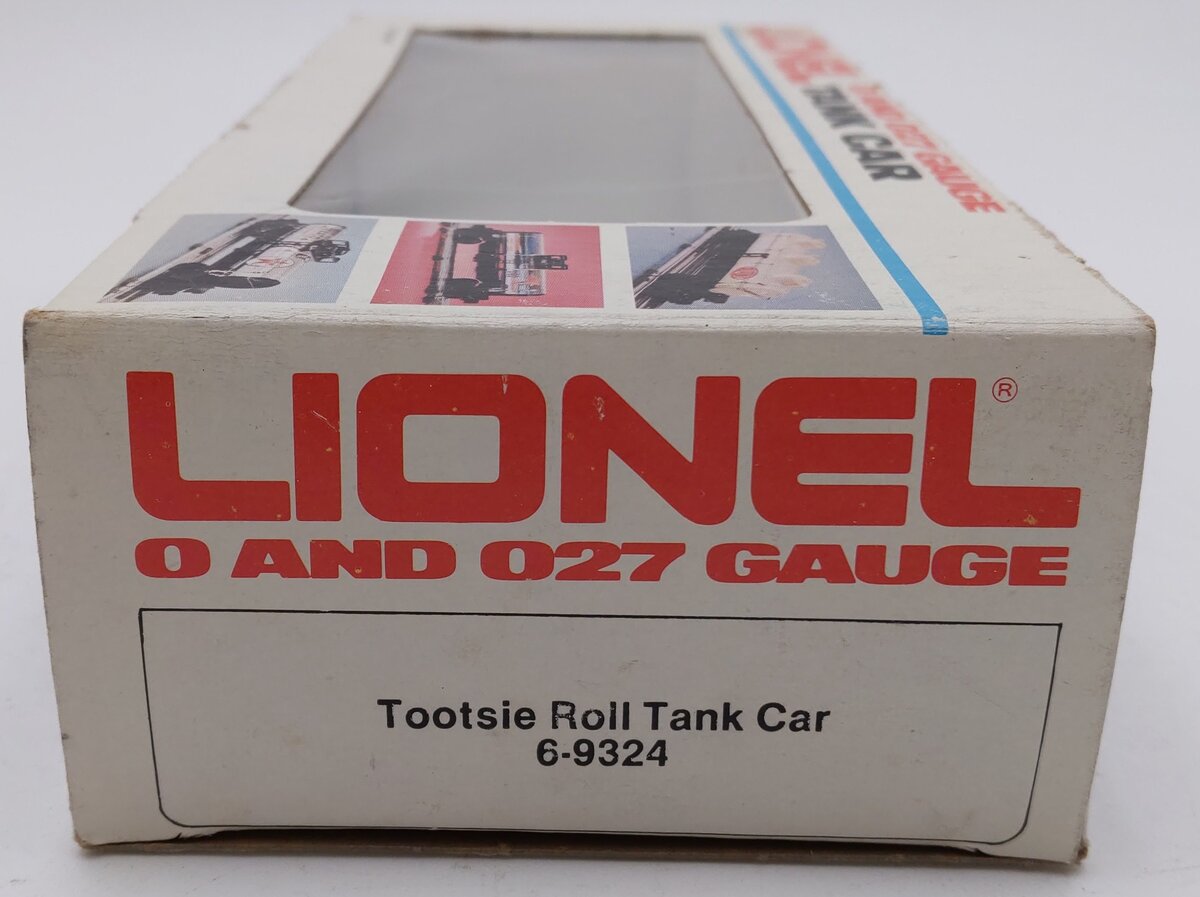 Lionel 6-9324 O Gauge Tootsie Roll Single Dome Tank Car EX/Box