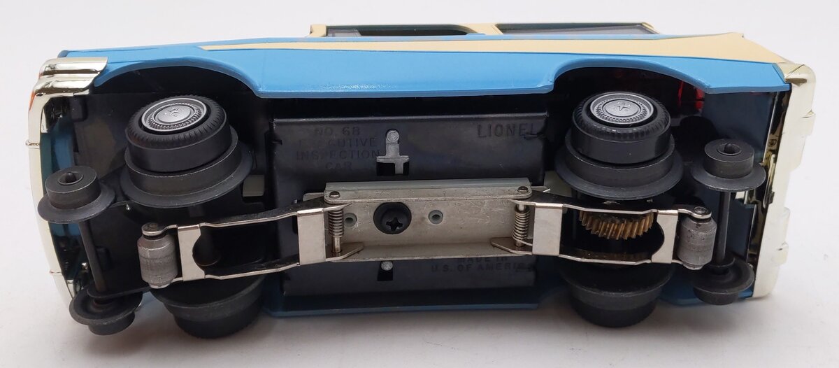 Lionel 6-18454 O Gauge Blue Executive Inspection Car EX/Box