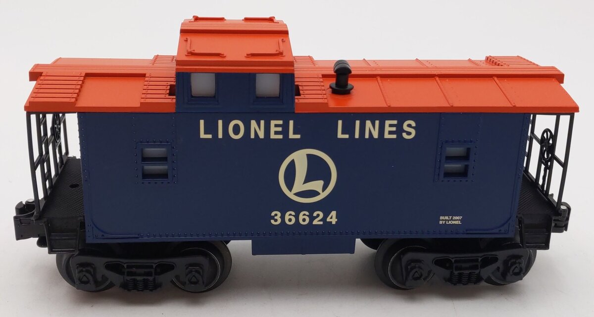Lionel 6-36624 O Lionel Lines Orange & Blue Caboose EX/Box