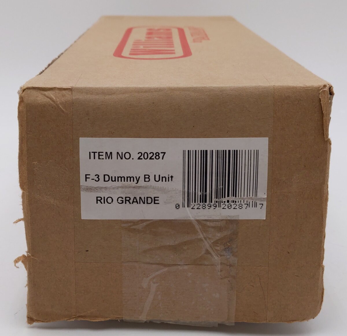 Williams 20287 O Gauge D&RGW F-3 Diesel Dummy B-Unit MT/Box
