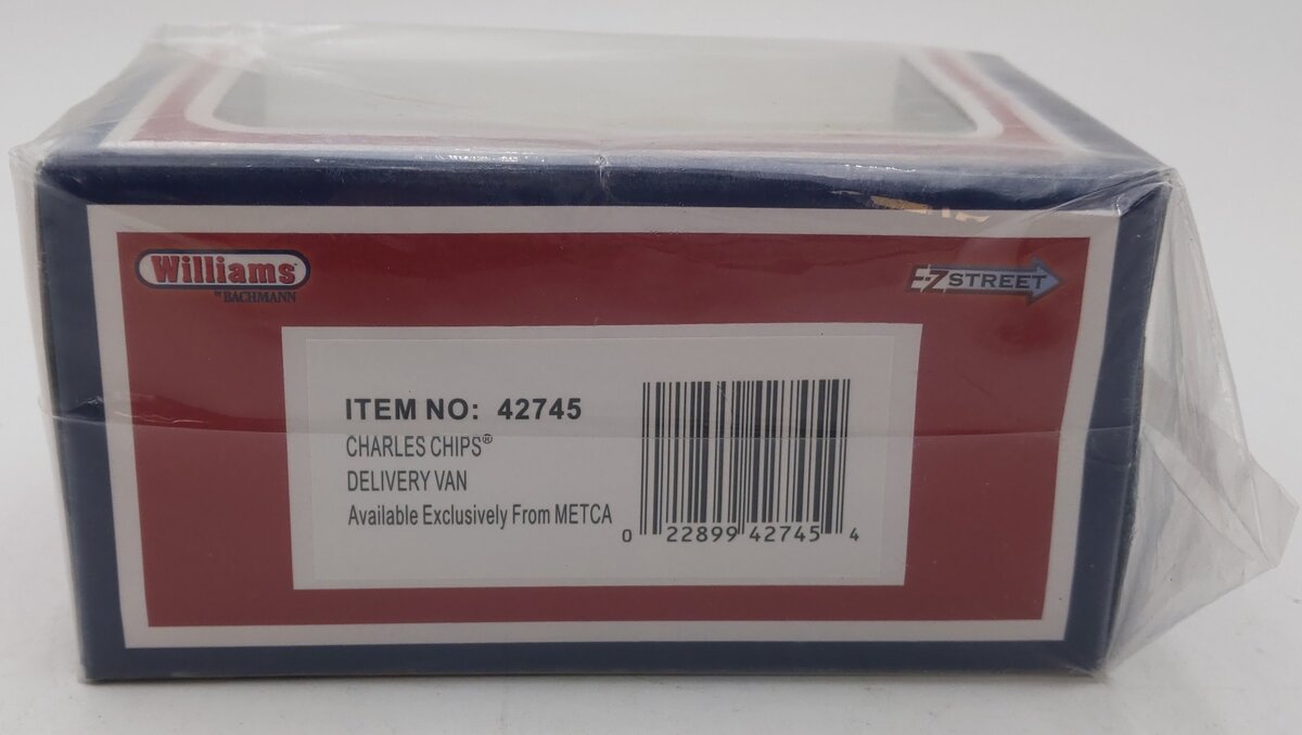 Williams 42745 O EZ-Street Charles Chips Delivery Van NIB