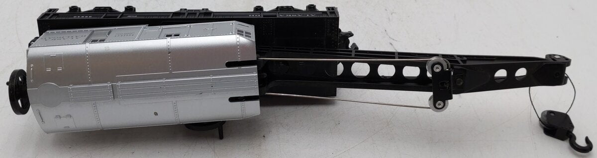 Lionel 6-36840 O Gauge Alaska Railroad Operating Crane Car EX
