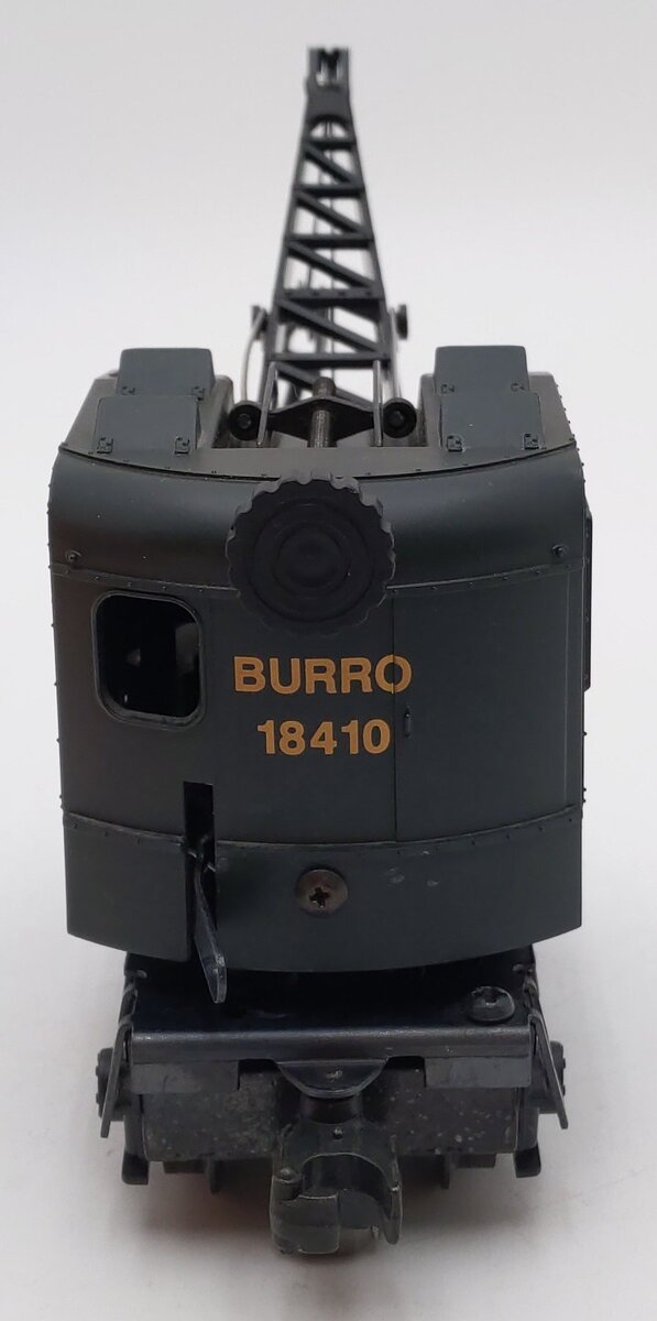 Lionel 6-18410 O Gauge Pennsylvania Operating Burro Crane EX/Box