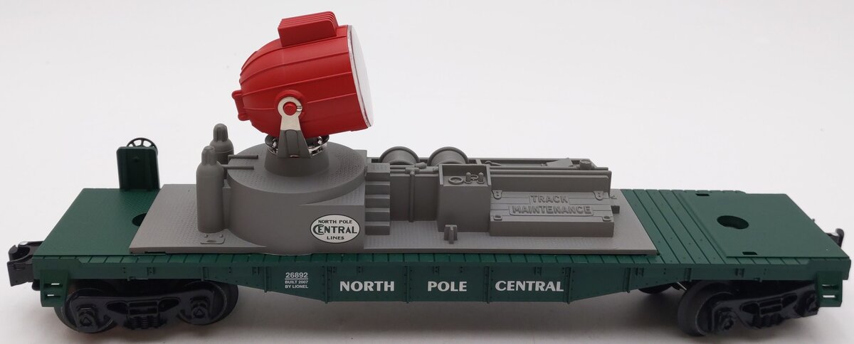Lionel 6-26892 O Gauge North Pole Central Searchlight Car LN/Box
