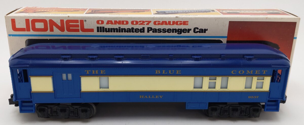 Lionel 6-9537 O Gauge Blue Comet "Halley" Combine Car EX/Box