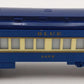 Lionel 6-9538 O Gauge Blue Comet "Faye" Pullman Passenger Car #9538 EX/Box
