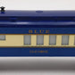 Lionel 6-19000 O Gauge Blue Comet "Giacobini" Dining Car EX