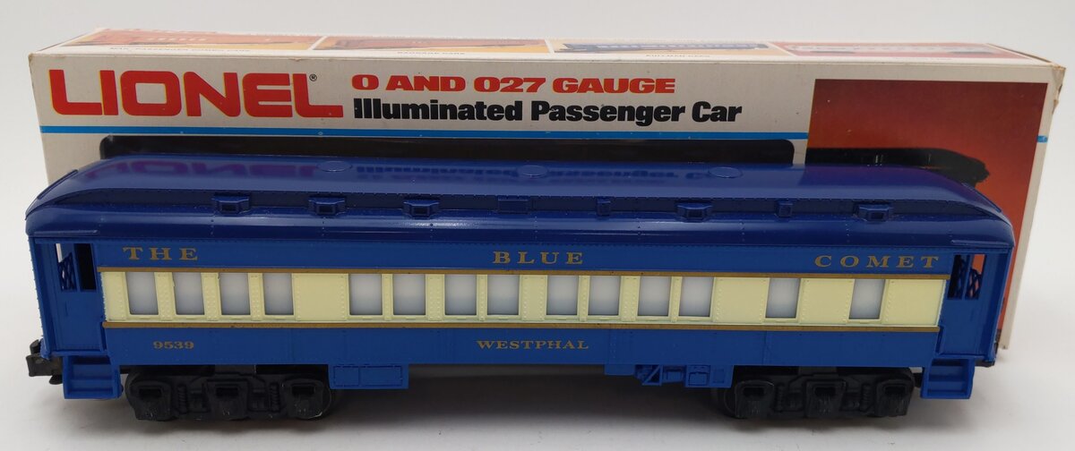 Lionel 6-9539 O Gauge The Blue Comet 