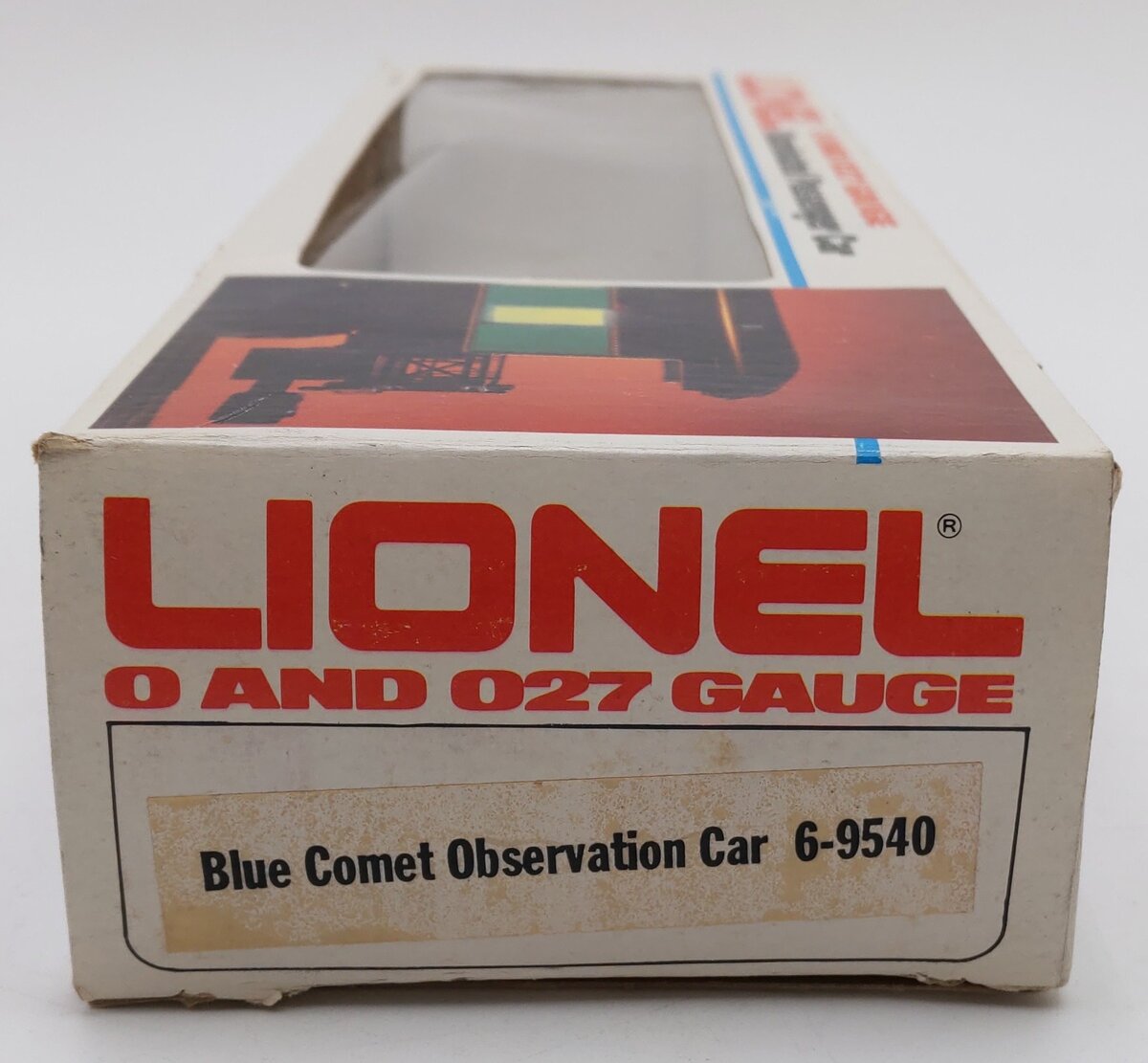Lionel 6-9540 O Gauge Blue Comet "Tempel" Observation Car #9540 EX/Box