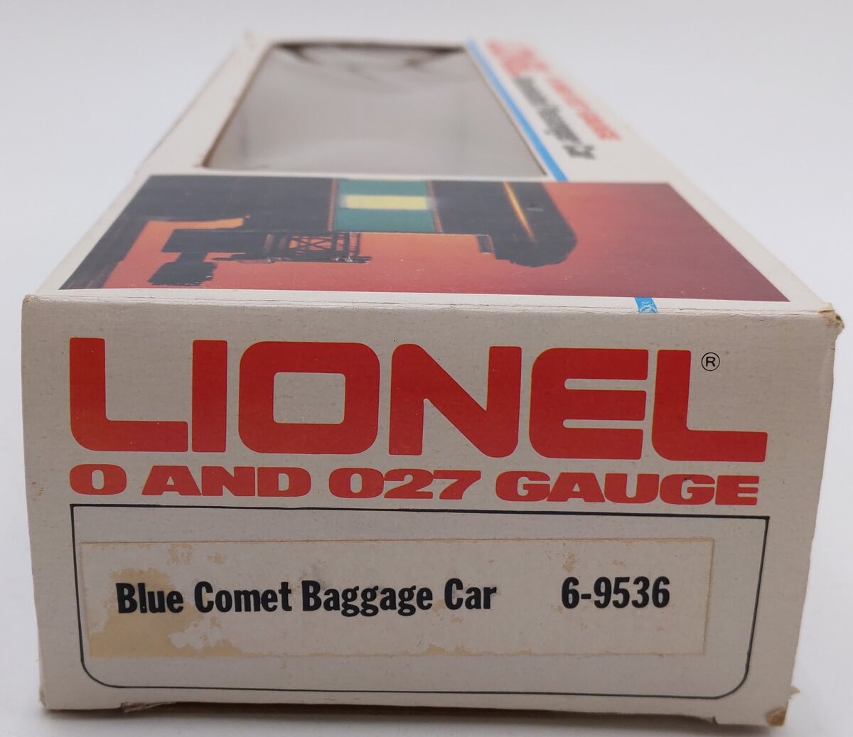 Lionel 6-9536 O Gauge Blue Comet "Barnard" Baggage Car EX/Box