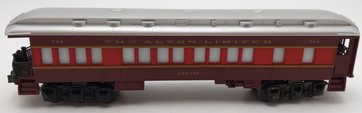 Lionel 6-9558 O Gauge Chicago & Alton "Chicago" Observation Car EX