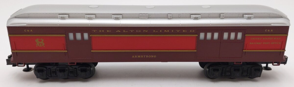 Lionel 6-9554 O Gauge Chicago & Alton "Armstrong" Baggage Car EX