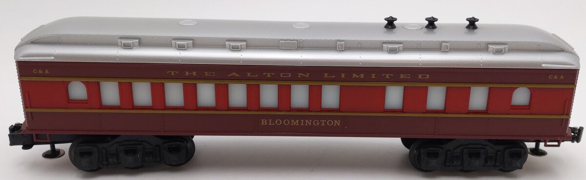 Lionel 6-9599 O Gauge Chicago & Alton "Bloomington" Dining Car VG