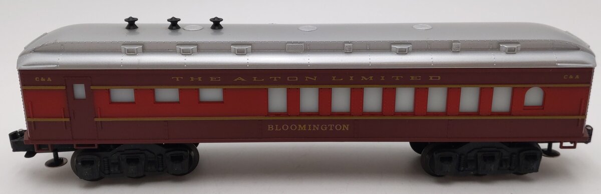 Lionel 6-9599 O Gauge Chicago & Alton "Bloomington" Dining Car VG