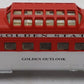 K-Line K4532-2984 O Golden State Golden Outlook 13.5" Vista Dome Car #2984 EX/Box