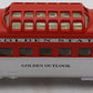 K-Line K4532-2984 O Golden State Golden Outlook 13.5" Vista Dome Car #2984 EX/Box