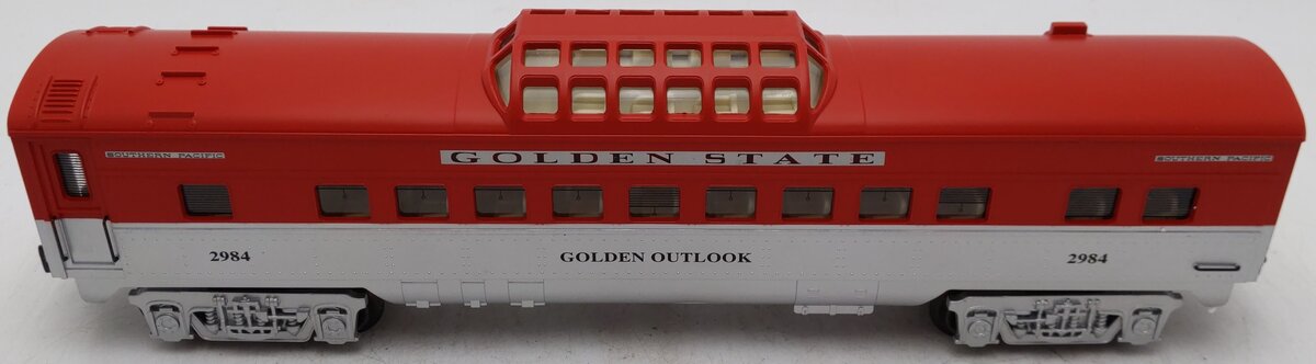 K-Line K4532-2984 O Golden State Golden Outlook 13.5" Vista Dome Car #2984 EX/Box
