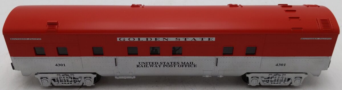 K-Line K4632-4301 O Gauge KCC Golden State Railway Post Office Baggage Car #4301 EX/Box