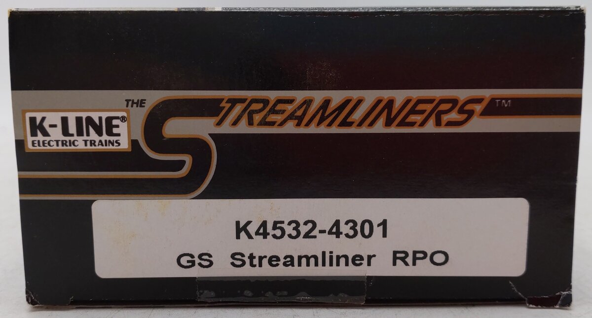 K-Line K4632-4301 O Gauge KCC Golden State Railway Post Office Baggage Car #4301 EX/Box