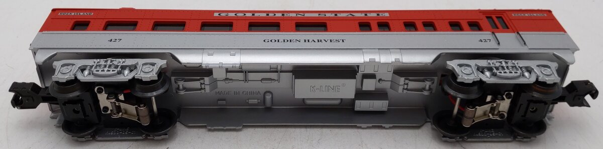 K-Line K4532-0427IC O Golden State "Golden Harvest" Diner Car #427 EX/Box