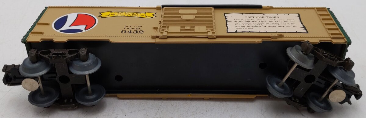 Lionel 6-9432 O Gauge Joshua Lionel Cowen Postwar Years Boxcar EX/Box