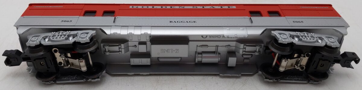 K-Line K4532-5065 O Gauge Golden State 15" Baggage Car #5065 EX/Box
