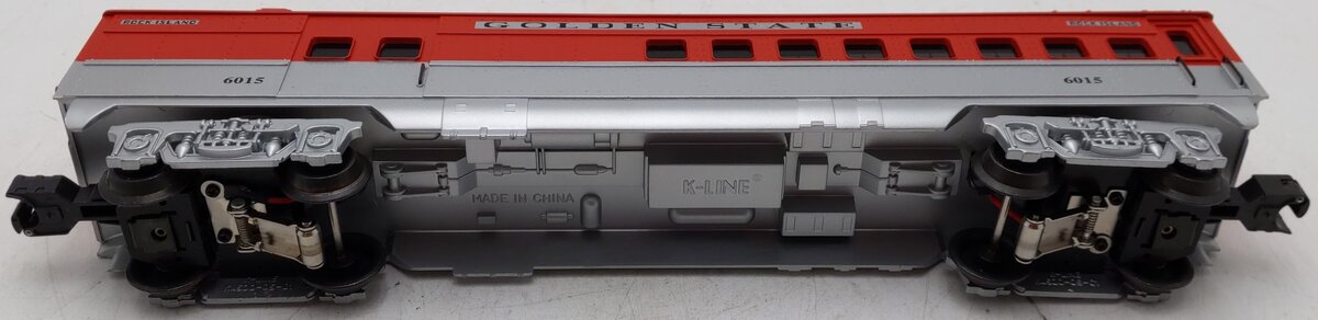 K-Line K427 O Rock Island Golden State Streamliner Passenger Car #6015 EX/Box