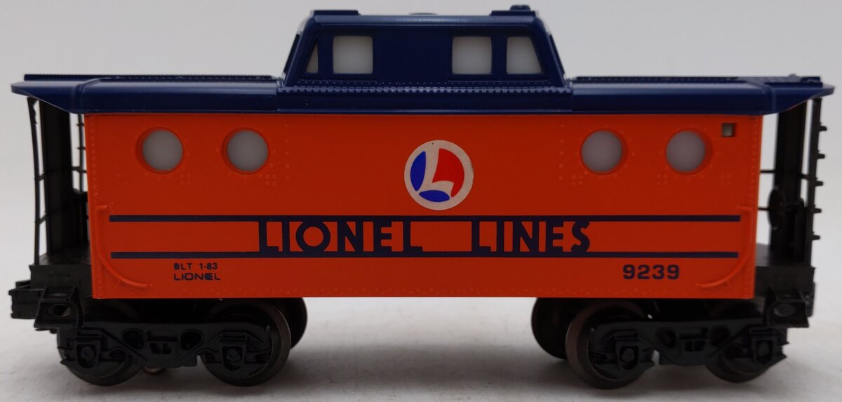 Lionel 6-9239 O Gauge Lionel Lines Illuminated Porthole Caboose EX/Box