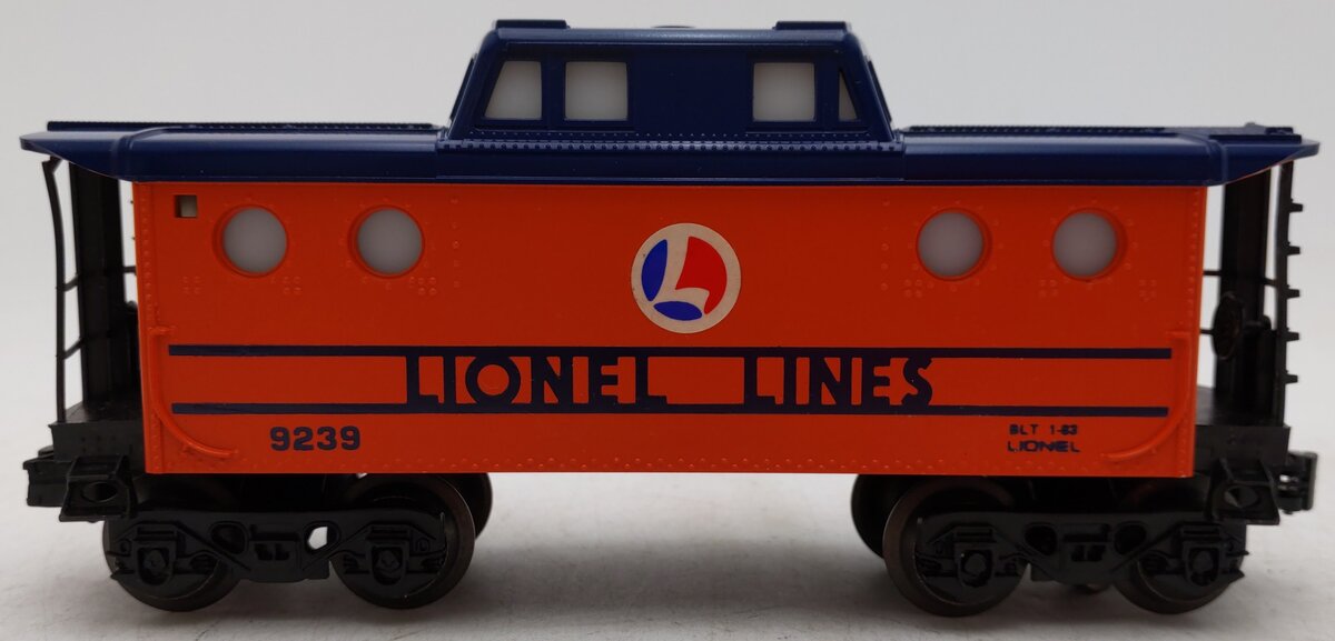 Lionel 6-9239 O Gauge Lionel Lines Illuminated Porthole Caboose EX/Box