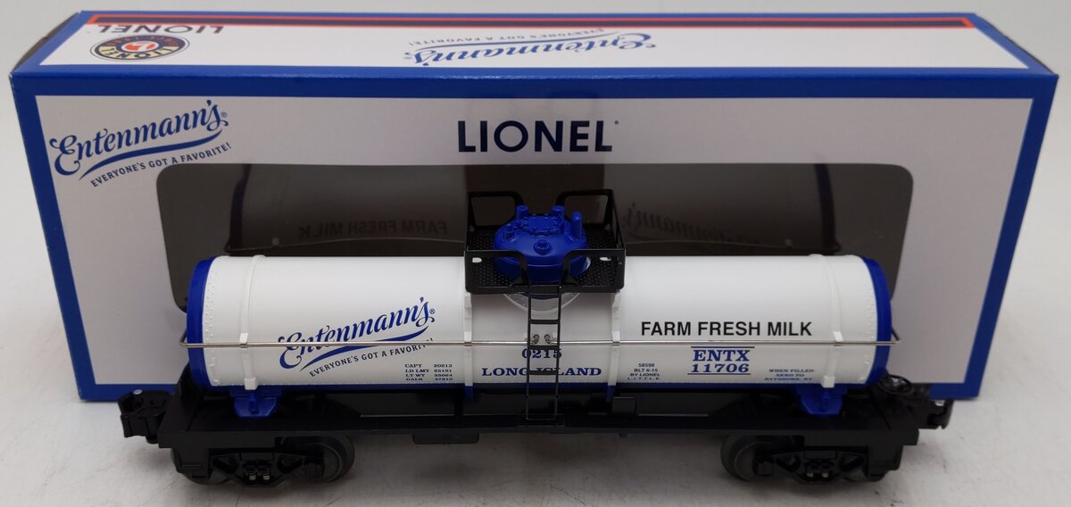 Lionel 6-58598 O Gauge Long Island Entenmann's Tank Car (METCA 2015) EX/Box