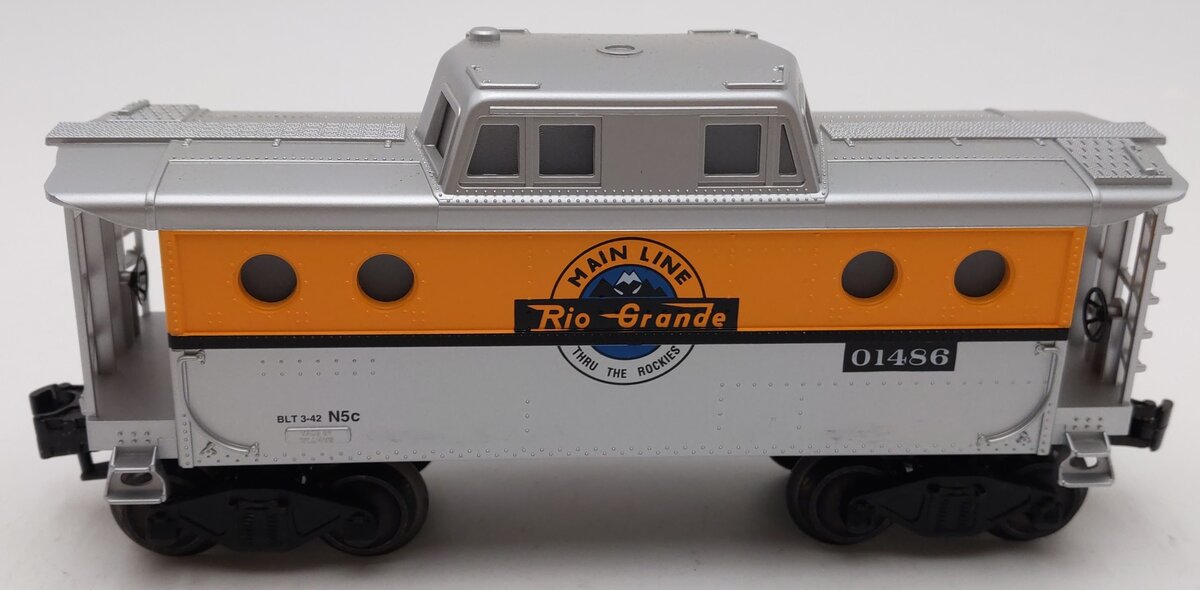 Williams 01486 Rio Grande N5C Porthole Caboose EX/Box
