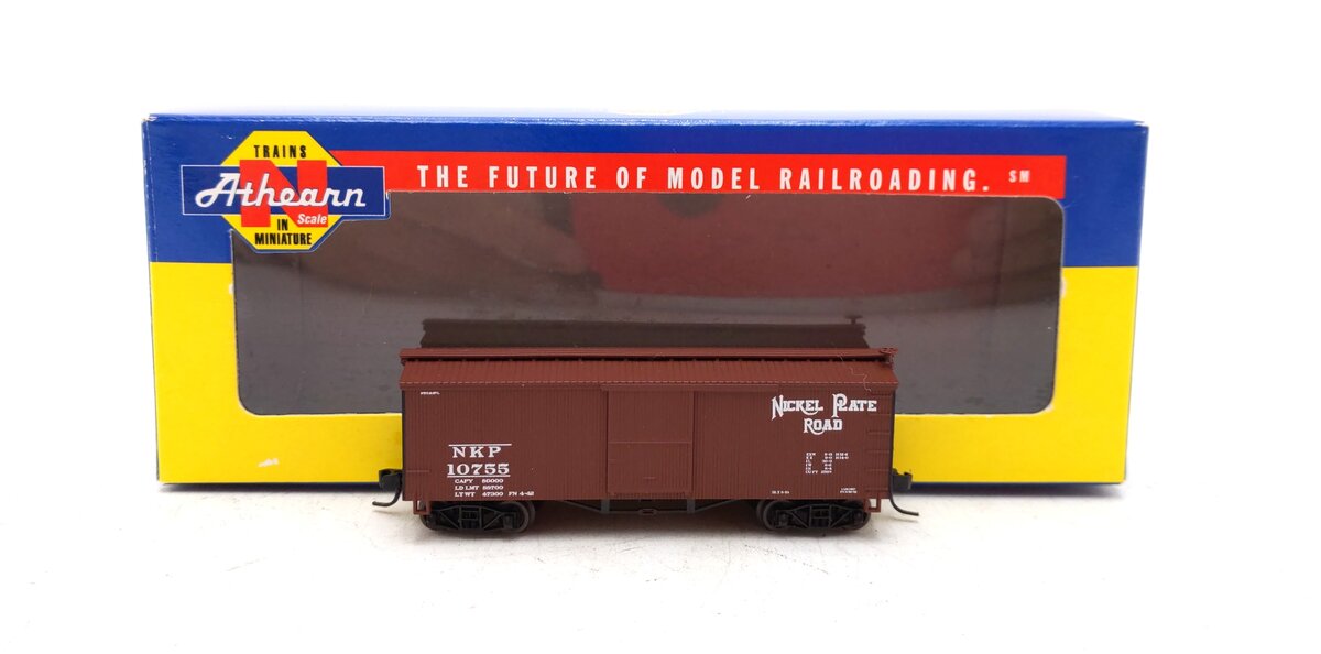 Athearn 10967 N Scale Nickel Plate Road 36' Boxcar #10755 NIB
