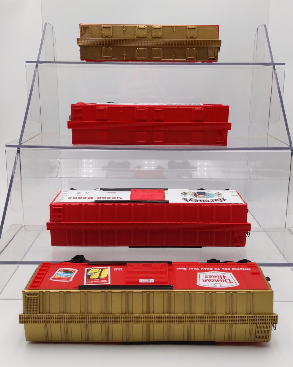 K-Line Assorted O Gauge Branded Freight Cars [4] EX