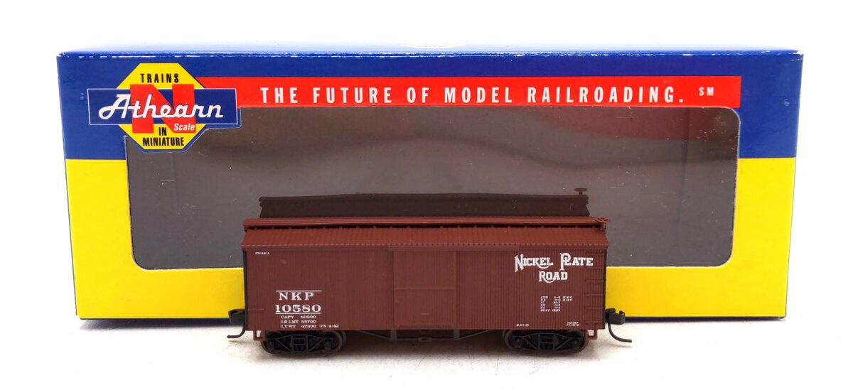 Athearn 10968 N Scale Nickel Plate Road 36' Boxcar #10580 NIB