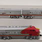 Lionel 2343 Vintage O Santa Fe F3 ABA Diesel Locomotive Set