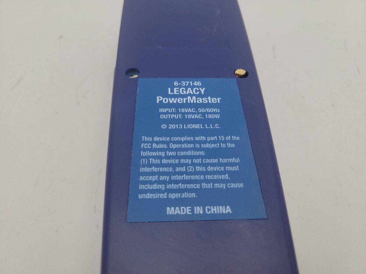 Lionel 6-37146 O Gauge Legacy Powermaster EX