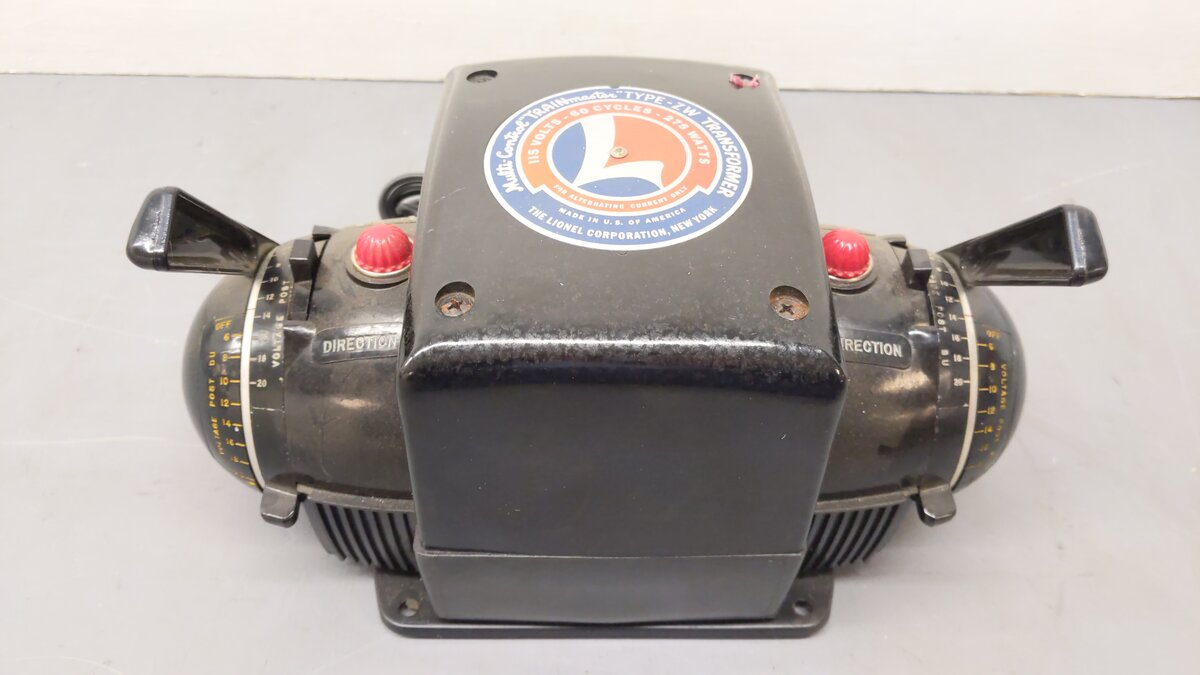 Lionel ZW Vintage O Gauge Trainmaster 275 Watt Transformer with Whistle VG